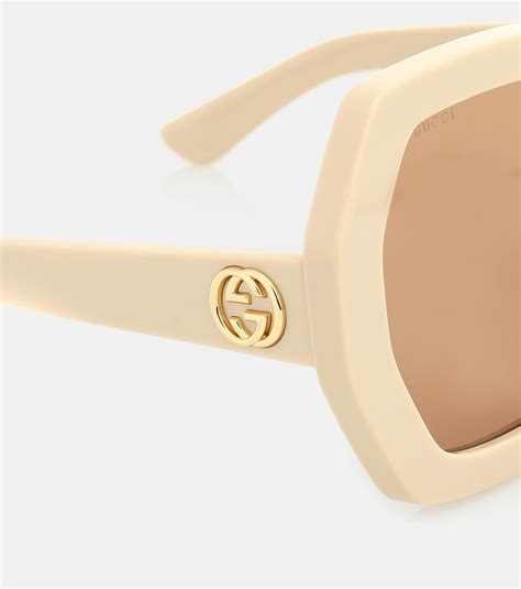 gucci hexagon frame sunglasses|Gucci sunglasses outlet online.